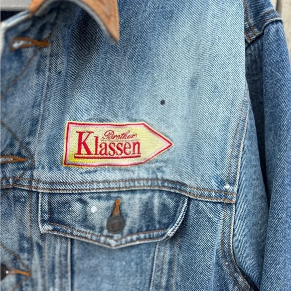 Vintage Canada Sportswear Denim Jacket – Distressed vibes Sz M - Picture 9 of 14